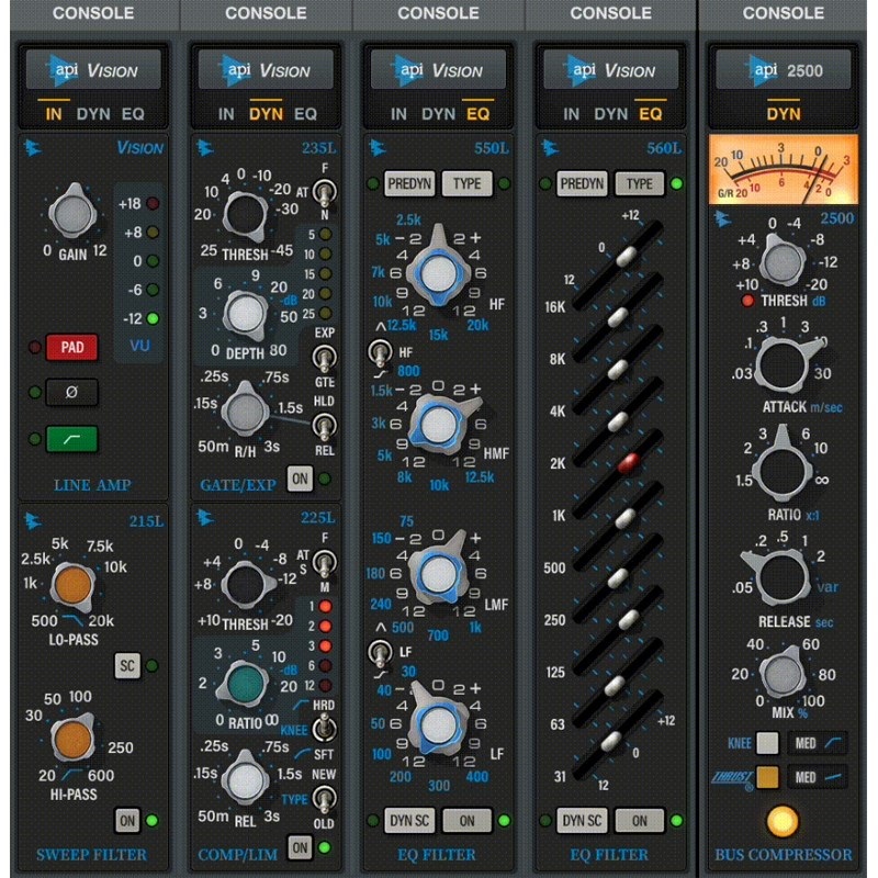 Universal Audio 【Universal Audio HOLIDAY SALE】LUNA API Vision Console Emulation Bundle [UAD Native Plugin] (オンライン納品)(代引不可)