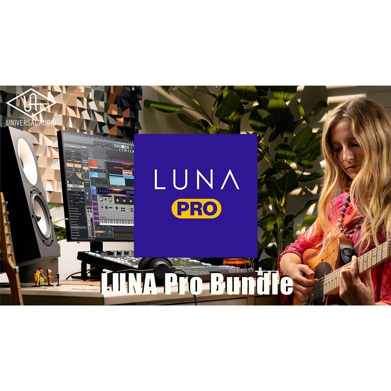 Universal Audio 【Universal Audio HOLIDAY SALE】LUNA Pro Bundle [UAD Native Plugin] (オンライン納品)(代引不可)