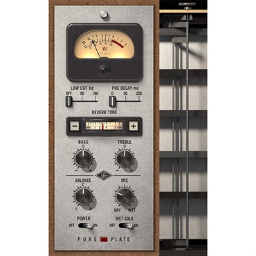 Universal Audio 【Universal Audio HOLIDAY SALE】Pure Plate Reverb [UAD Native Plugin] (オンライン納品)(代引不可)