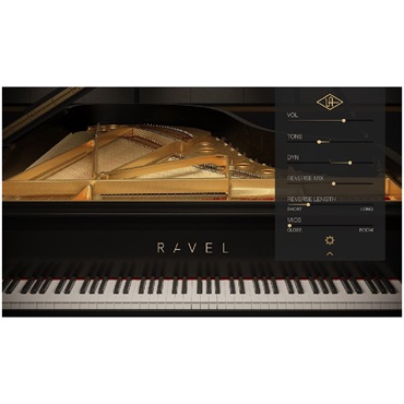 Universal Audio 【Universal Audio HOLIDAY SALE】Ravel Grand Piano [UAD Native Plugin] (オンライン納品)(代引不可)