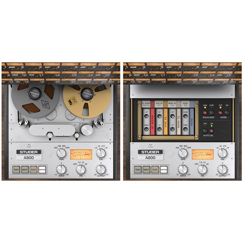 Universal Audio 【Universal Audio HOLIDAY SALE】Studer A800 Tape Recorder [UAD Native Plugin] (オンライン納品)(代引不可)