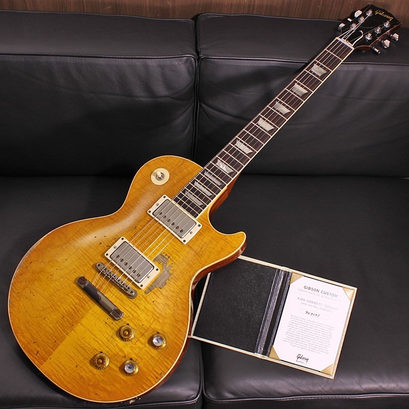 Gibson Kirk Hammett Greeny 1959 Les Paul Standard SN.  943098