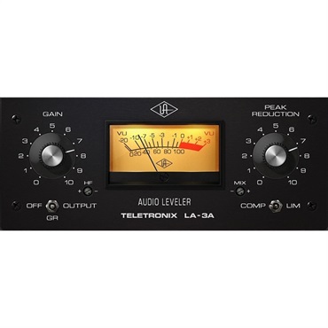 Universal Audio 【Universal Audio HOLIDAY SALE】Teletronix LA-3A Classic Audio Leveler [UAD Native Plugin] (オンライン納品)(代引不可)