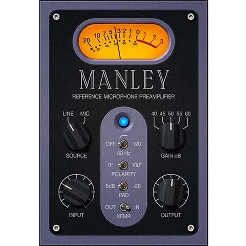 Universal Audio 【Universal Audio HOLIDAY SALE】UAD Manley Tube Preamp [UAD Native Plugin] (オンライン納品)(代引不可)