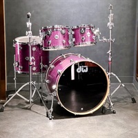 Collector's Pure Maple 4pc Drum Kit [BD22，FT16，TT12&10 / Purple Glass FinishPly]