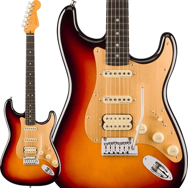 Fender USA American Ultra II Stratocaster HSS (Ultraburst/Ebony)