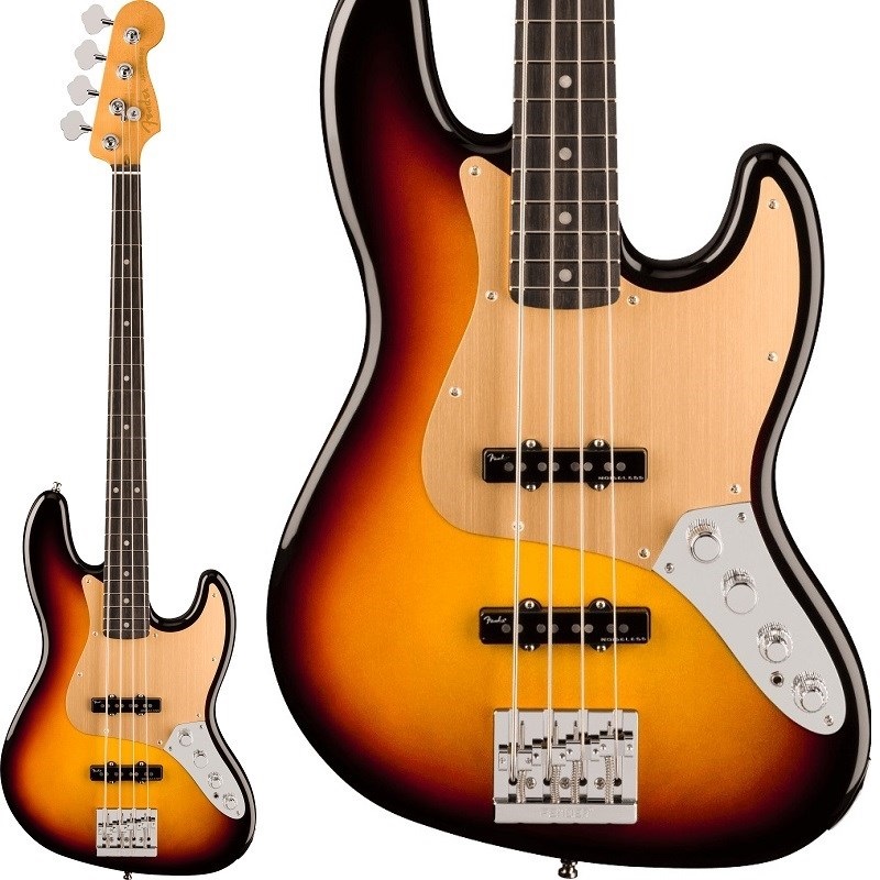 American Ultra II Jazz Bass (Ultraburst/Ebony)の商品画像