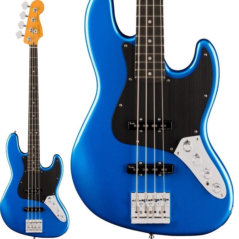 American Ultra II Jazz Bass (Noble Blue/Ebony)の商品画像