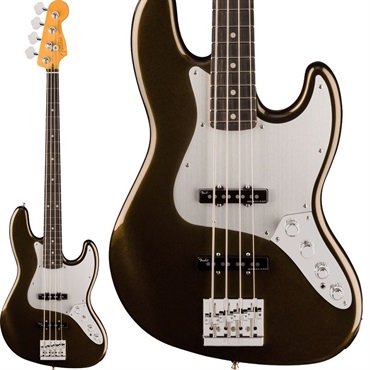 Fender USA American Ultra II Jazz Bass (Texas Tea/Ebony)