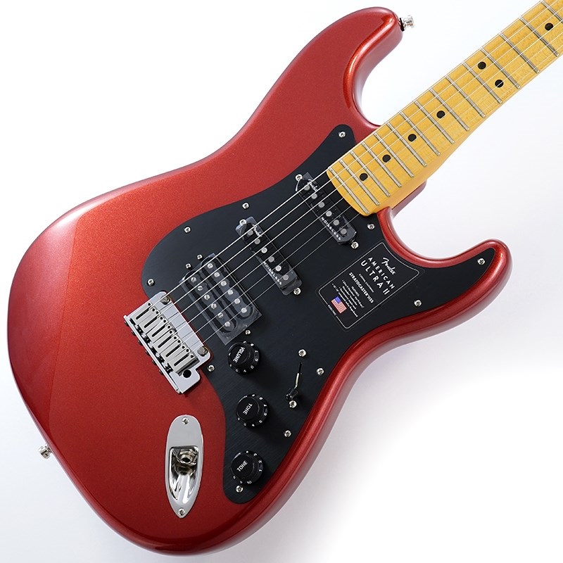 American Ultra II Stratocaster HSS (Sinister Red/Maple)の商品画像