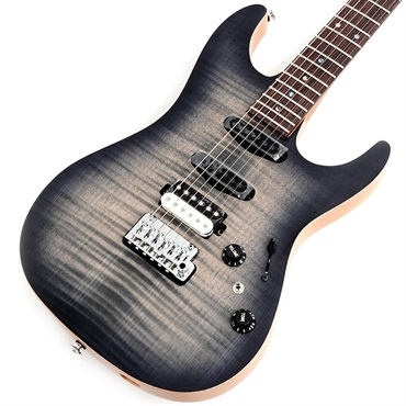 Ibanez Prestige TQM2-CUF (Charcoal Black Burst Flat) [Tom Quayle Model]