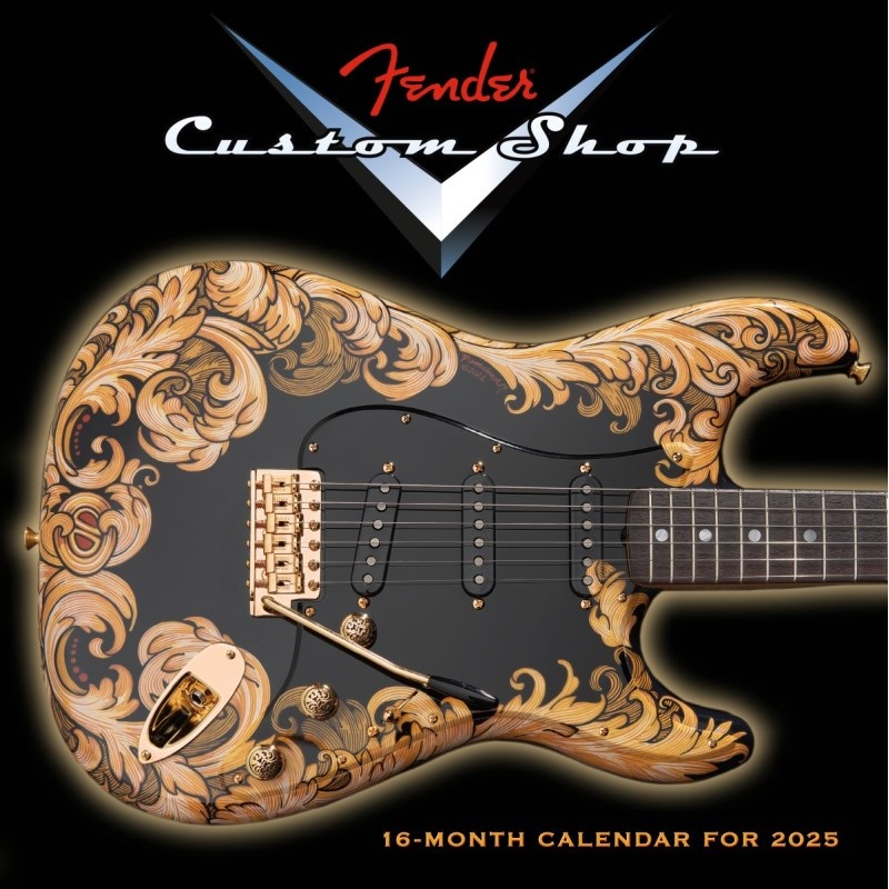 Fender USA 2025 Fender Custom Shop Calendar [9190180000]