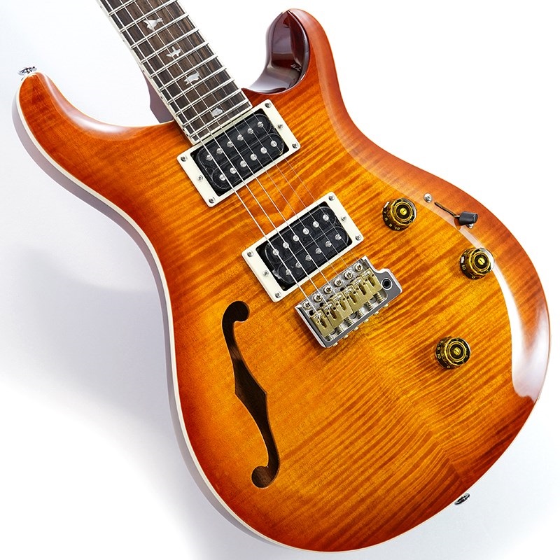 P.R.S. SE Custom 24 Semi-Hollow Piezo (Vintage Sunburst ) ｜イケベ楽器店オンラインストア