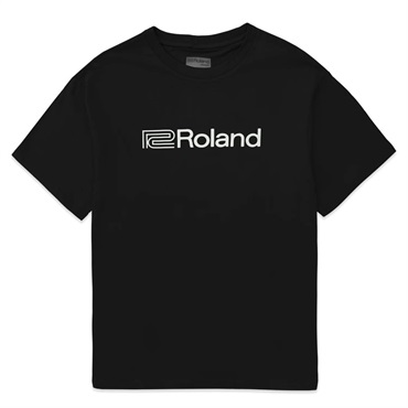 Roland RLS-TRLOGO-BKM RHYTHM LOGO T-SHIRT BLACK / M SIZE