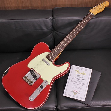 Fender Custom Shop MBS 60's Telecaster Custom Journeyman Relic Dakota Red Over Black Master Built by Greg Fessler SN. R139078