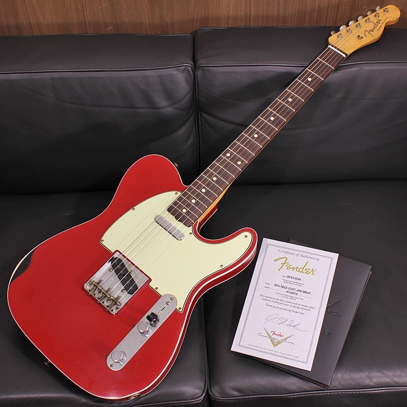 MBS 60's Telecaster Custom Journeyman Relic Dakota Red Over Black Master Built by Greg Fessler SN. R139078の商品画像