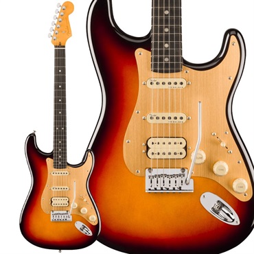 Fender USA American Ultra II Stratocaster HSS (Ultraburst/Ebony)