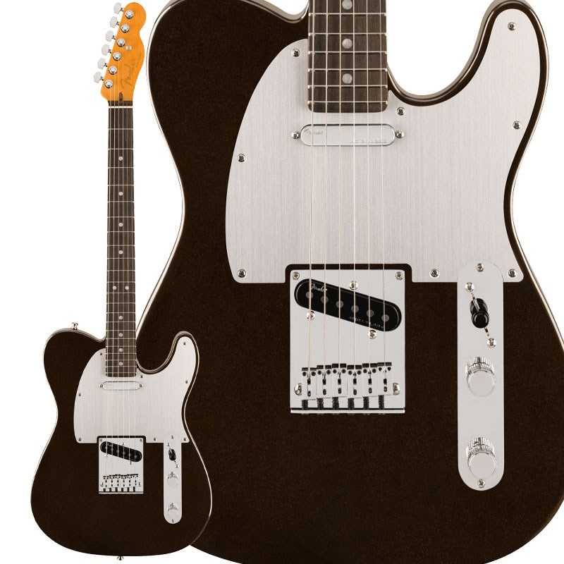 Fender USA American Ultra II Telecaster (Texas Tea/Ebony)