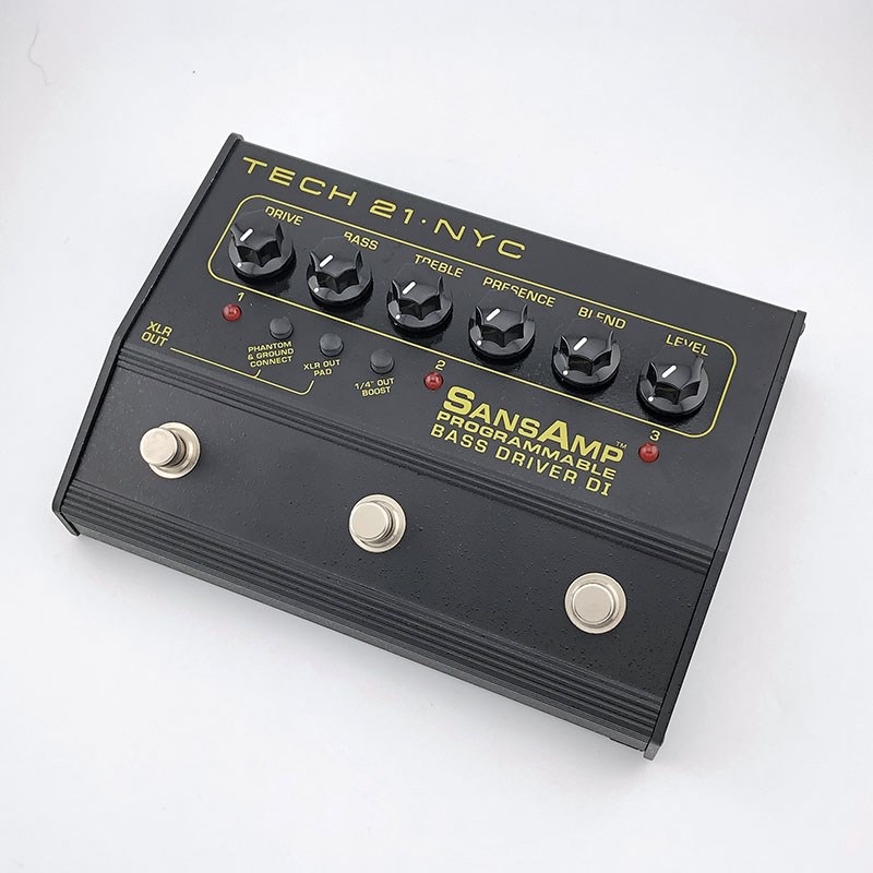 TECH21 SANSAMP PROGRAMMABLE BASS DRIVER DI ｜イケベ楽器店オンラインストア