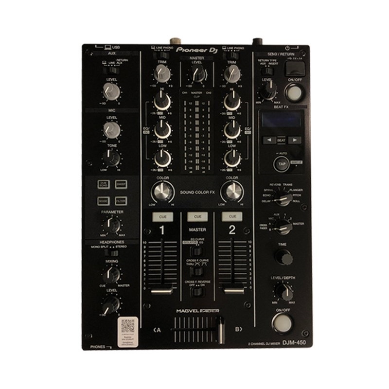 Pioneer DJ DJM-450 【開封済み箱ダメージ新品特価】 ｜イケベ楽器店オンラインストア