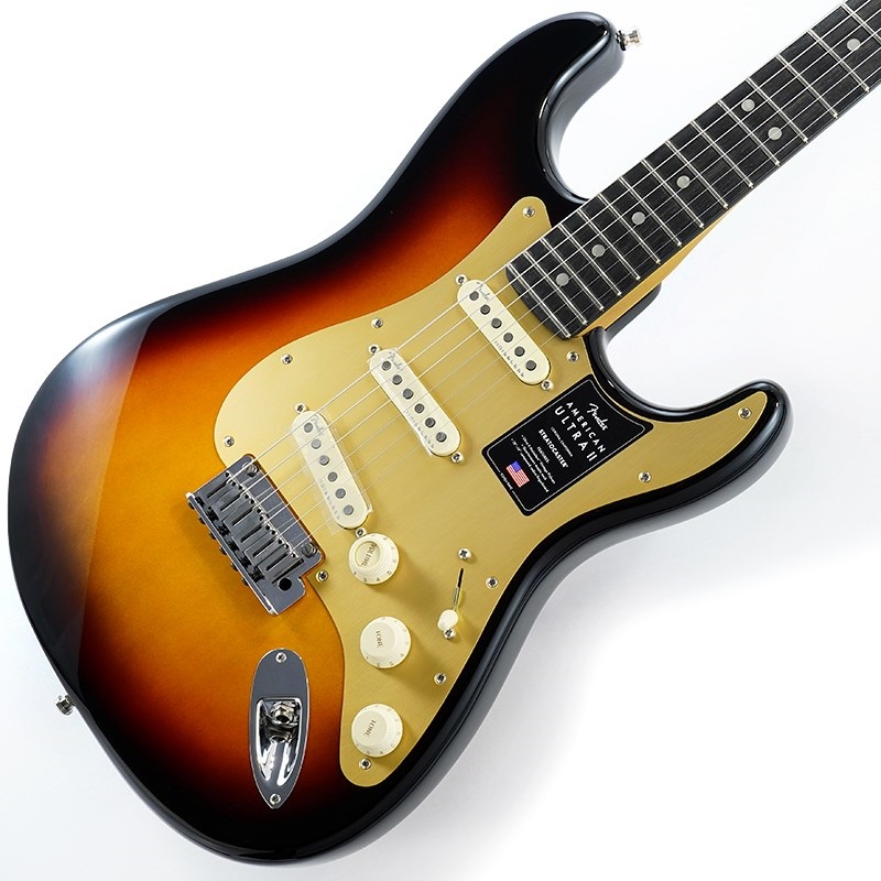 Fender USA American Ultra II Stratocaster (Ultraburst/Ebony)