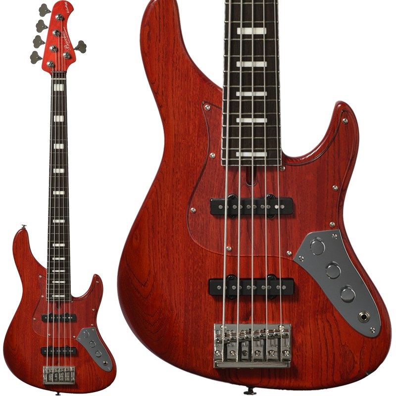 Bacchus WL524-ASH (Red-Oil/Techwood) 【特価】【2024低音共振祭ベースセール】