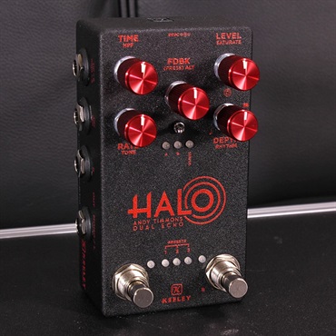 keeley Halo Andy Timmons Dual Echo -Ikebe Custom Shop Black/Red Exclusive