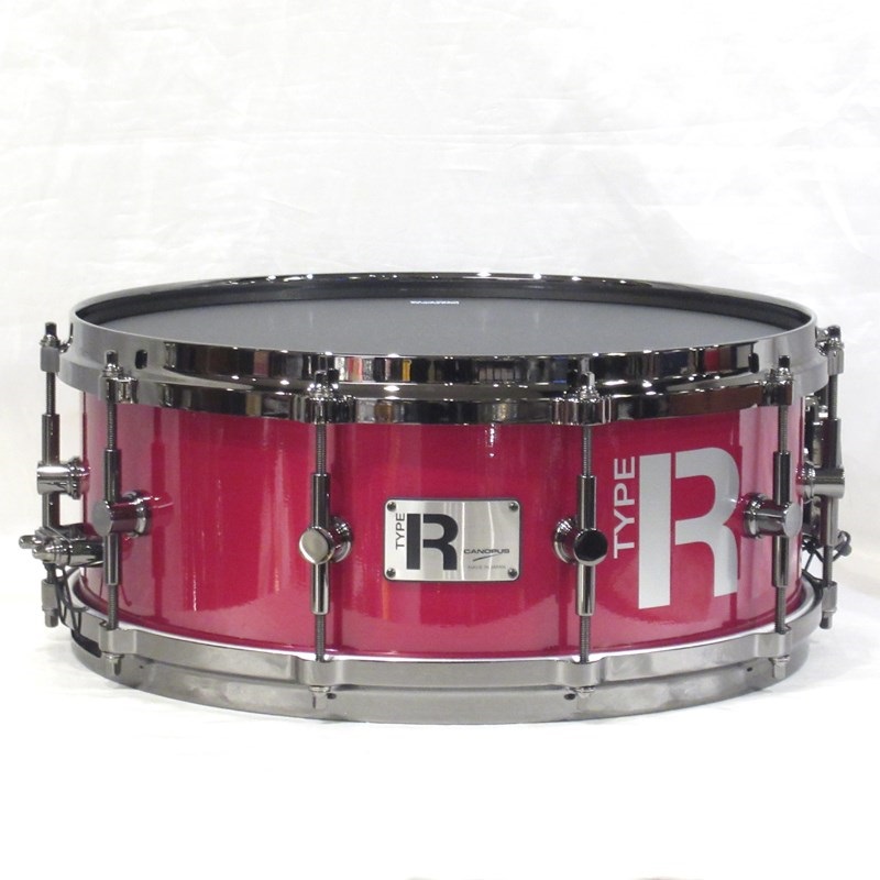 CANOPUS MTR-1455DH [Type-R BULLET Snare Drum 14''×5.5'' - Cherry Metallic  Lacquer] ｜イケベ楽器店オンラインストア