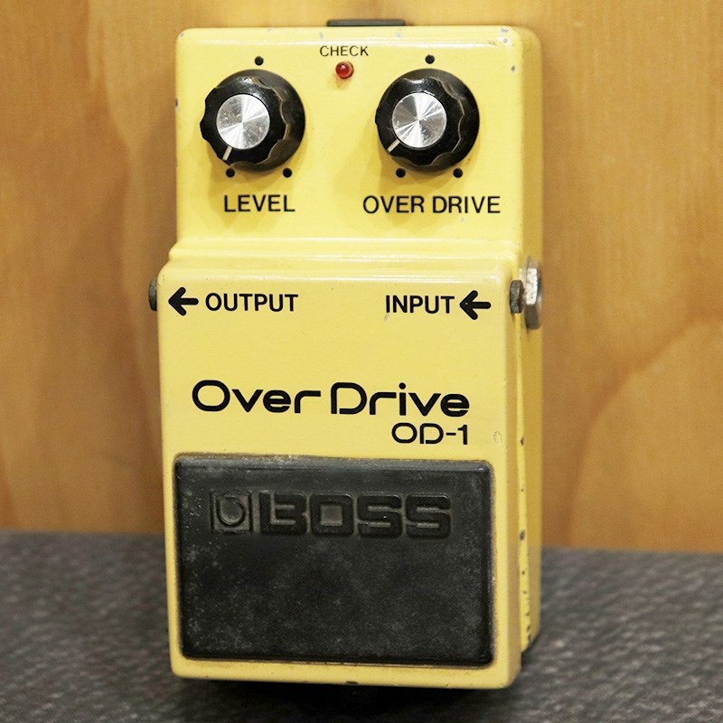 BOSS OD-1 Over Drive Black Screw early80's