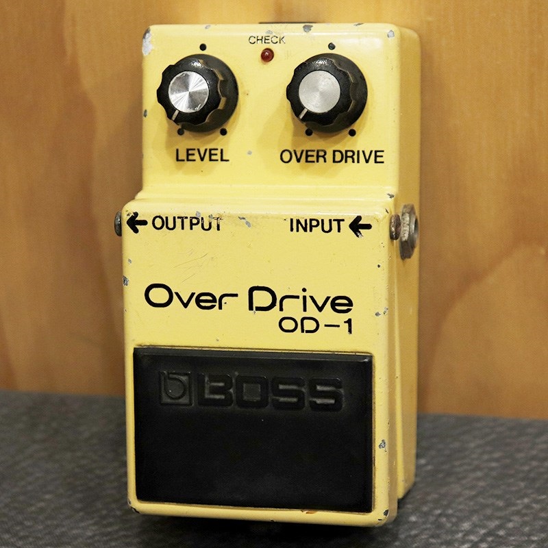 BOSS OD-1 Over Drive Long Dash Silver Screw '78 ｜イケベ楽器店オンラインストア