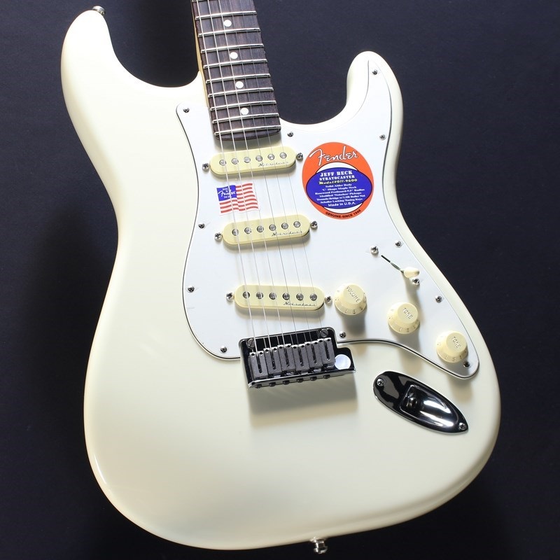 Fender USA Jeff Beck Stratocaster (Olympic White)【キズ有り特価】 ｜イケベ楽器店オンラインストア