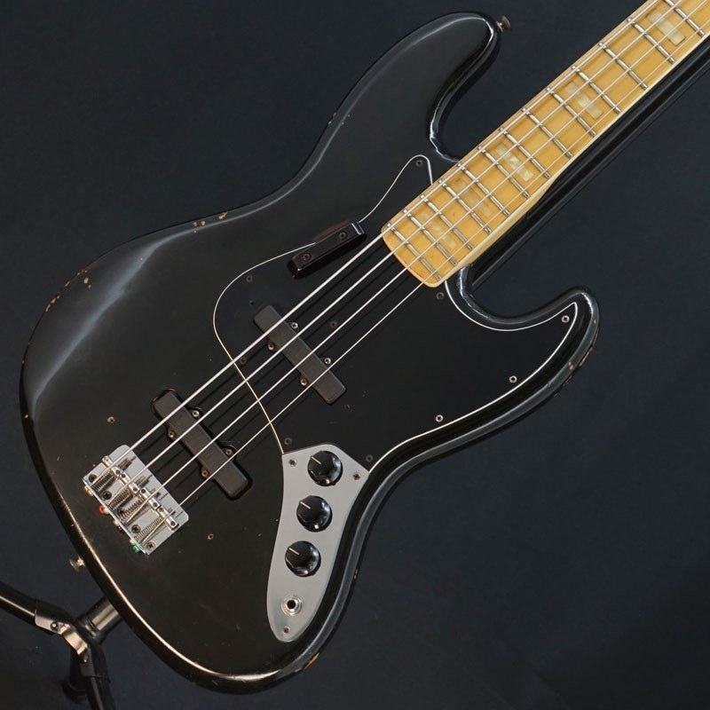 Fender USA 【USED】 1976 Jazz Bass (Black) Mod. ｜イケベ楽器店オンラインストア