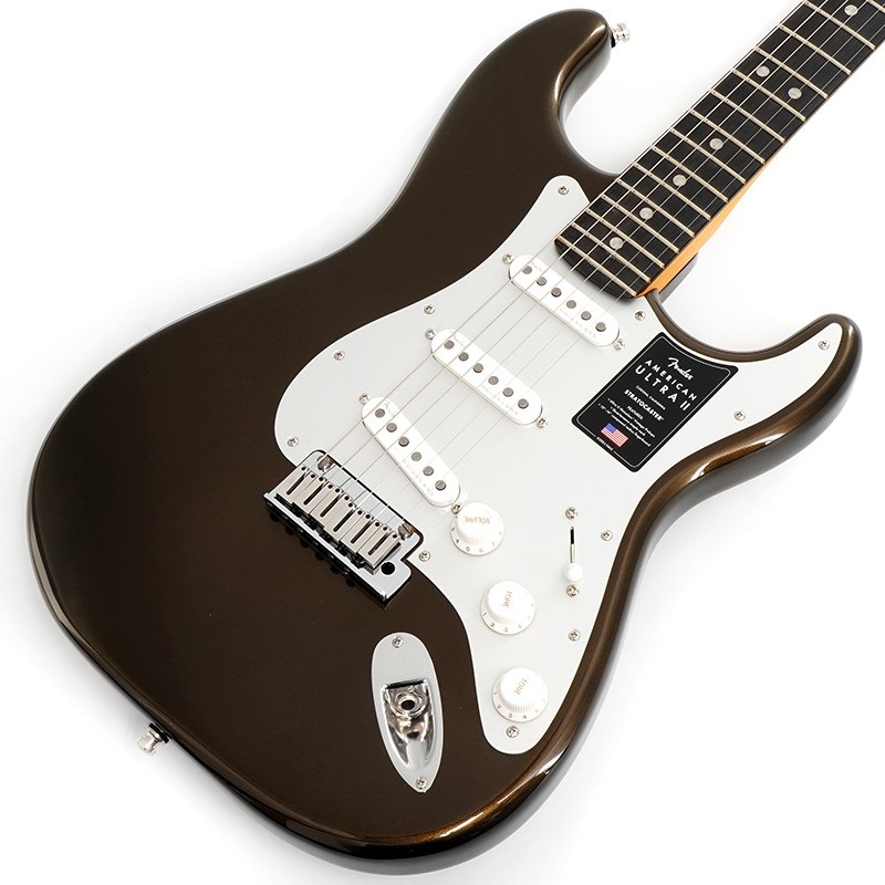 Fender USA American Ultra II Stratocaster (Texas Tea/Ebony)