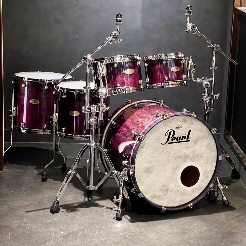 Pearl Reference One 5pc Drum Set [Limited Color/Sapphire Fade over Bubinga/22BD，10TT，12TT，14FT，16FT]【Pearlファクトリーツアー2024オーダー品】