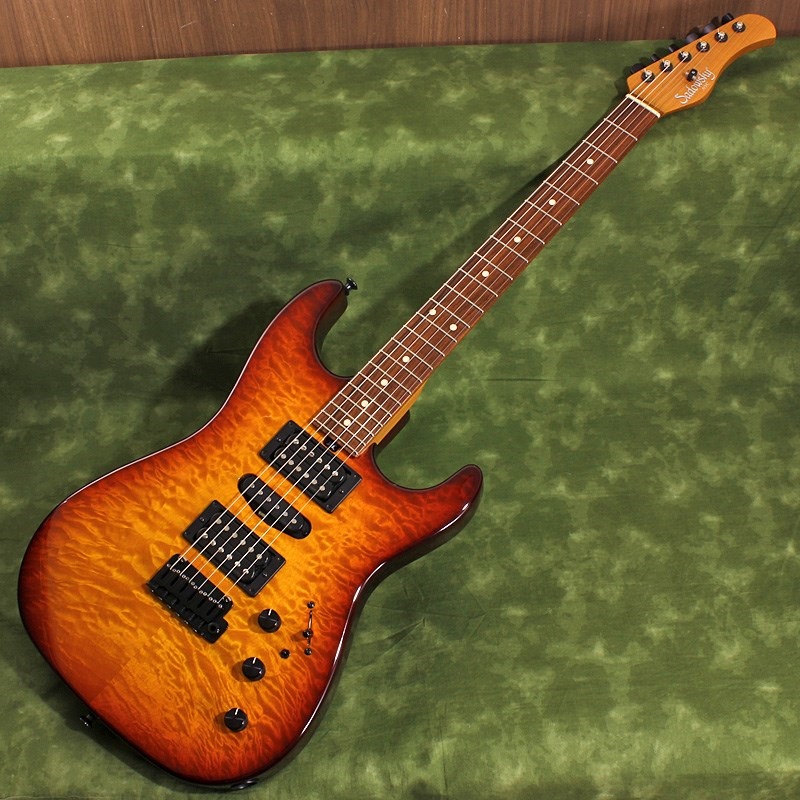 【USED】NYC Chambered Custom S-Style Quilted Maple on Alder Dark Cherry Burst SN. 8031の商品画像