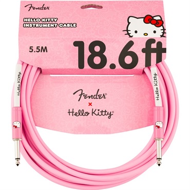 Fender USA FENDER(R) x HELLO KITTY(R) ORIGINAL CABLE 18.6FEET (#0990818156)