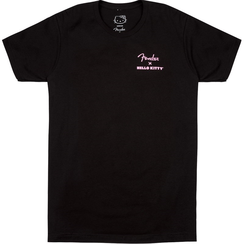 FENDER(R) x HELLO KITTY(R) BLACK BACK LOGO TEE S (SMALL) (#9190288306)の商品画像