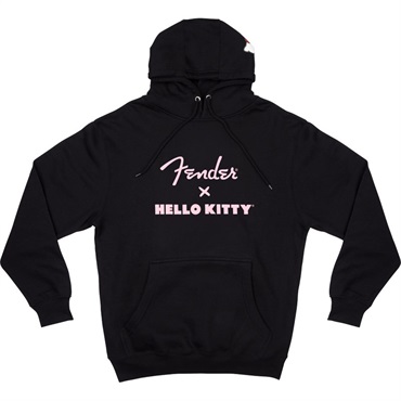 Fender USA FENDER(R) x HELLO KITTY(R) BLACK LOGO HOODIE S (SMALL) (#9190187306)