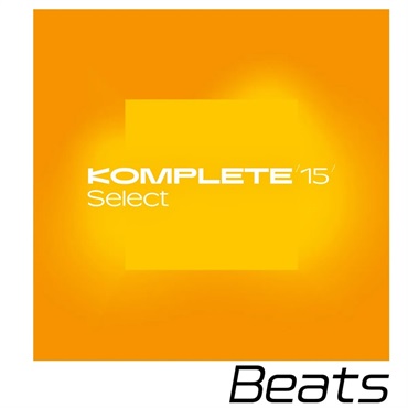 Native Instruments Komplete 15 Select Beats (オンライン納品)(代引不可)