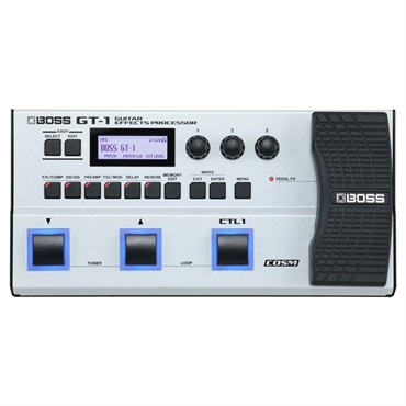 BOSS GT-1-WH [Guitar Effects Processor]（ホワイトカラー限定生産モデル）　【※11月30日発売予定】