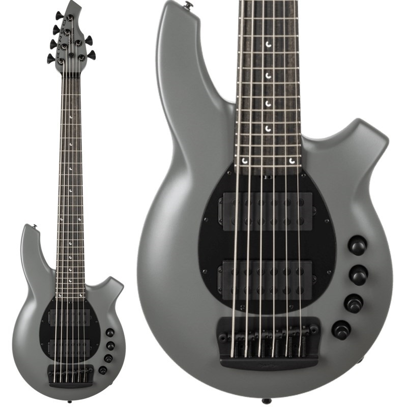 MUSICMAN 【11月23日発売、ご予約受付中】 Bongo 6st HH (Titan Gray/Ebony)