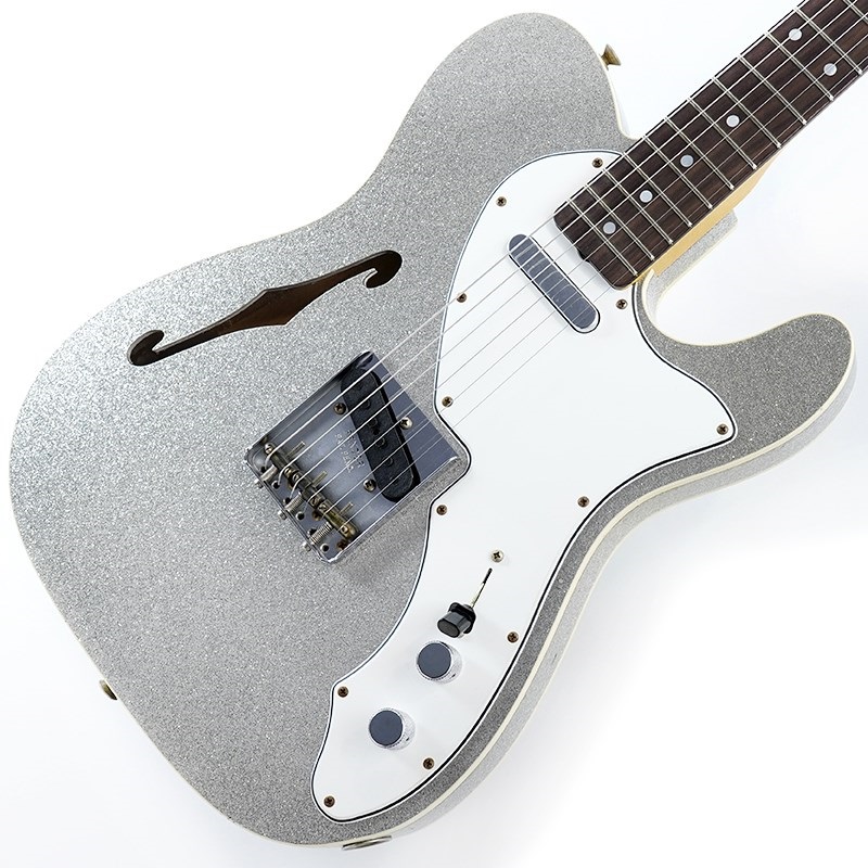 F24 LTD '60 Telecaster Custom Thinline Journeyman Relic/Aged Silver Sparkle SN.CZ580148の商品画像