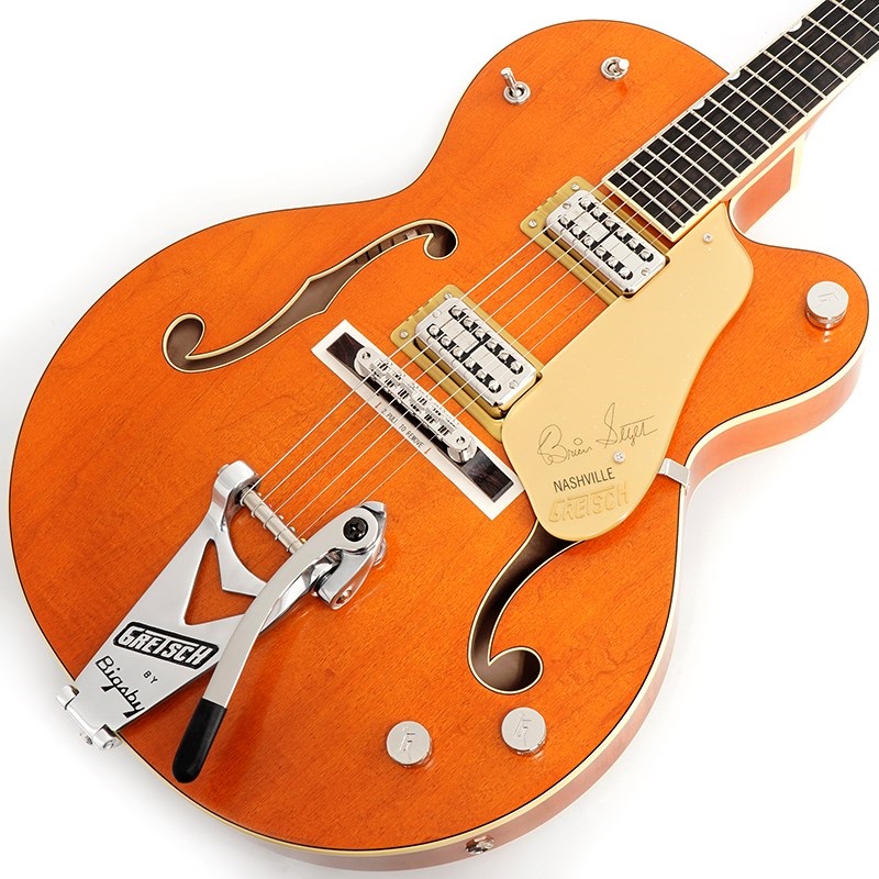 GRETSCH G6120T-BSSMK Brian Setzer Signature Nashville Hollow Body '59 Smoke with Bigsby (Smoke Orange)