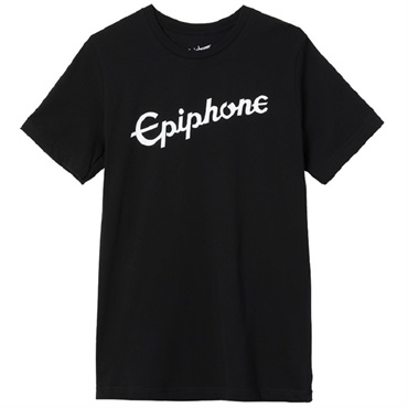 Epiphone Epiphone Vintage Logo Tee (Black)， (Large) [GA-EVLTLG]