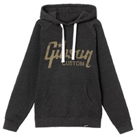 Gibson Custom Hoodie (Charcoal)， (XL) [GA-GG-GOLDHOODXL]