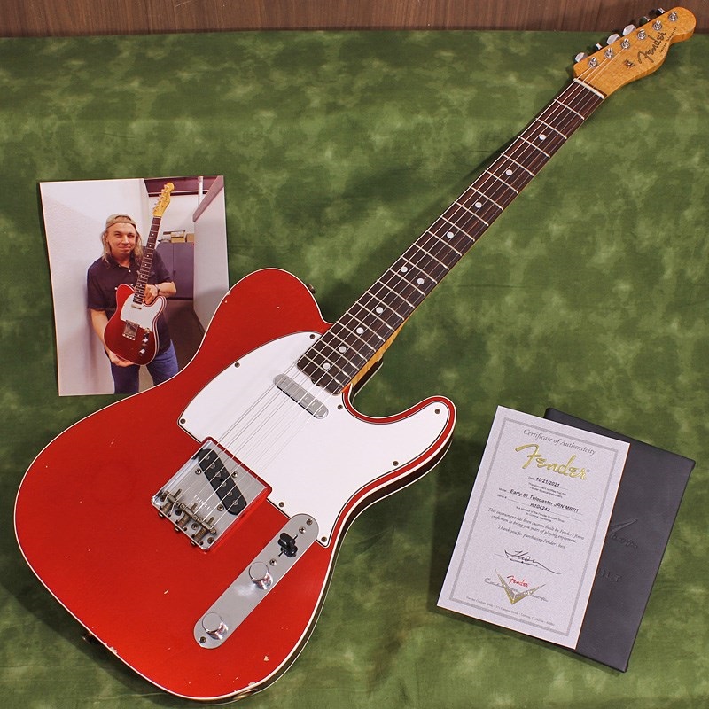 Fender Custom Shop 【USED】MBS Early 67 Custom Telecaster Journeyman Relic Candy Apple Red Master Built By Ron Thorn SN. R104243