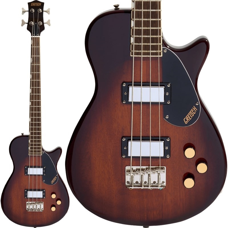 GRETSCH 【入荷待ち、ご予約受付中】 STREAMLINER JET CLUB BASS SINGLE-CUT (HAVANA BURST)