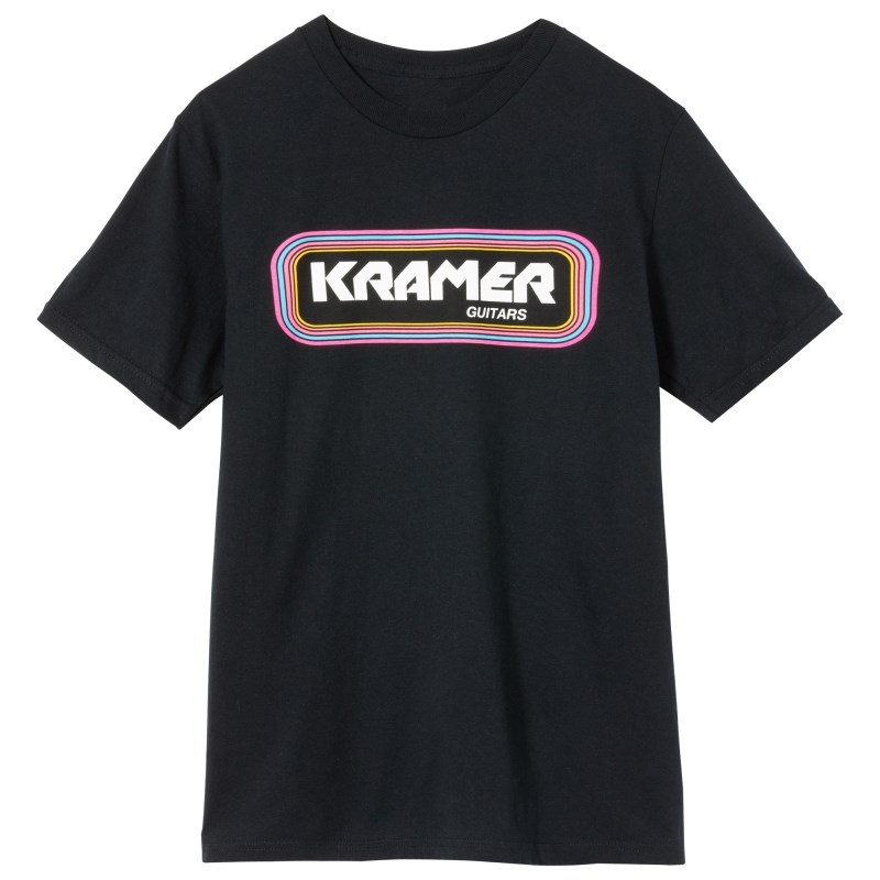 Gibson Kramer FM Tee (Black)， (XL) [KA-TEE-FM-BLK-XL]