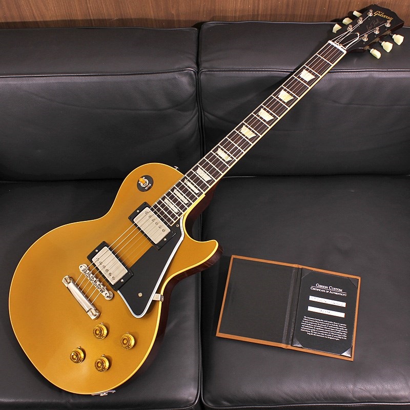 1957 Les Paul Goldtop Reissue VOS Double Gold Dark Back w/Black Plastics SN. 742334の商品画像