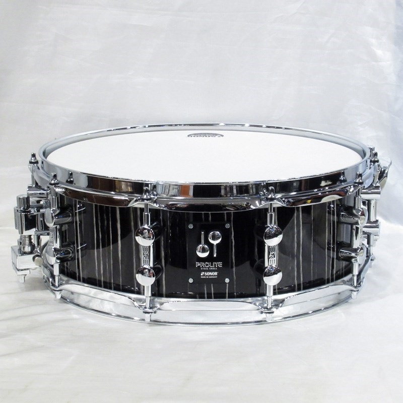 SONOR PL-1405SDW EBS [PROLITE Series Maple 14''×5'' / 2.3mm Power Hoop -  エボニー・ホワイト・ストライプ]【旧価格特価品】 ｜イケベ楽器店オンラインストア